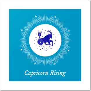 Capricorn Rising Astrology Chart Zodiac Sign Ascendant Posters and Art